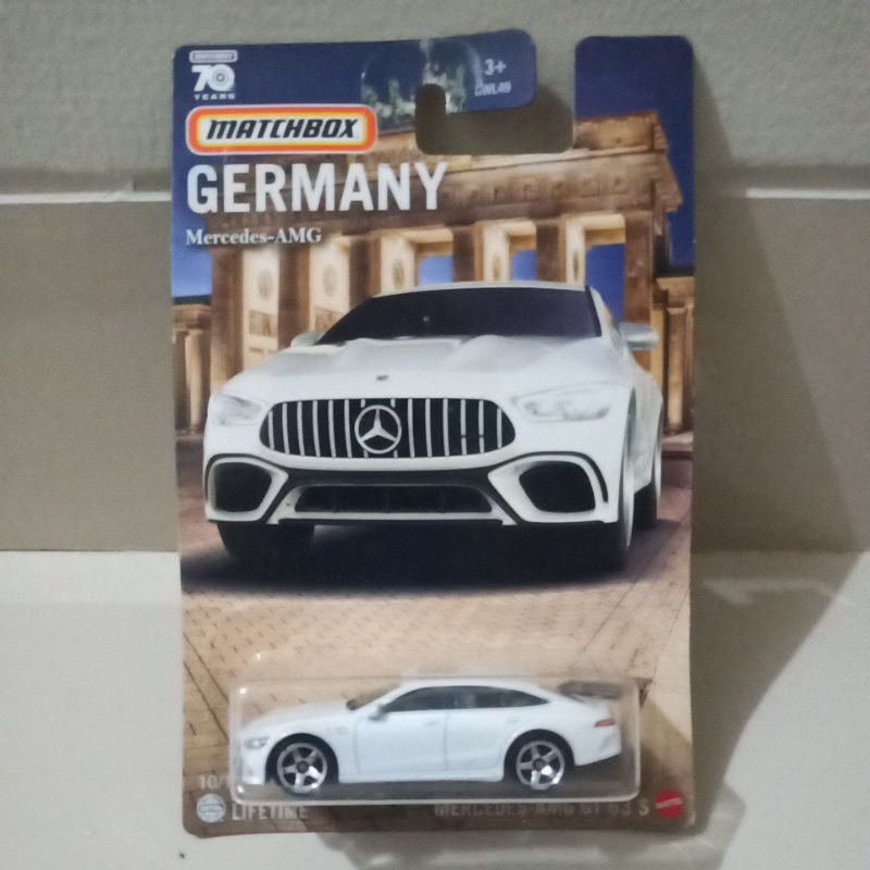 mercedes amg gt 63 s matchbox putih germany
