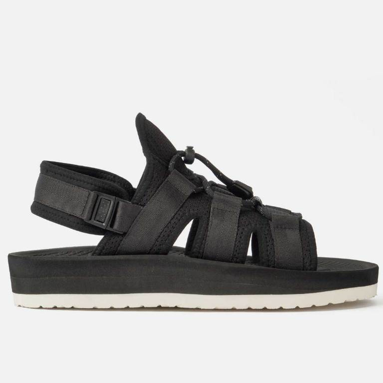 Bearpath Hoko Taichi - Sandal Slop Karet Pria Wanita Hitam Sendal Adventure Soleandjoy
