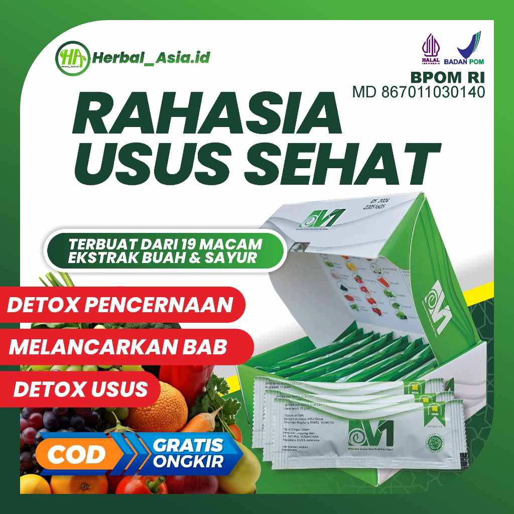 

V1 Detox | Pembersih Usus Kotor / Detox Usus Kotor / Detox Pencernaan