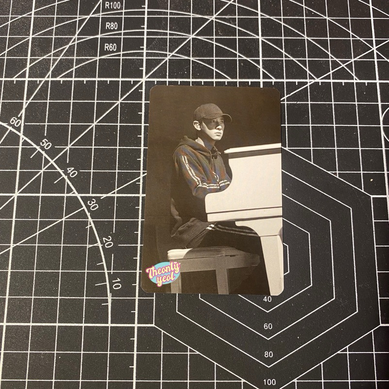 photocard chanyeol exo piano bnw dvd elyxion