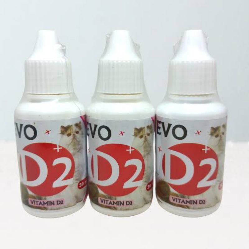 Evo D2 Drop - Obat Kucing Vit D2