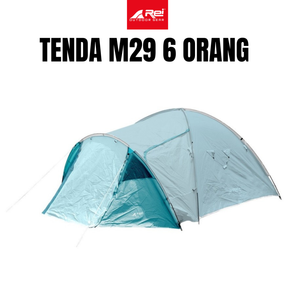 Rei Tenda Camping M29/T001 Kapasitas 6 Orang Arei Outdoorgear