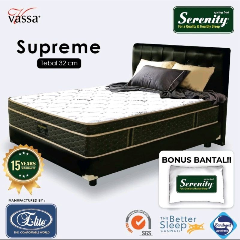 Kasur Speingbed ELITE SERENITY SUPREME 120 X 200