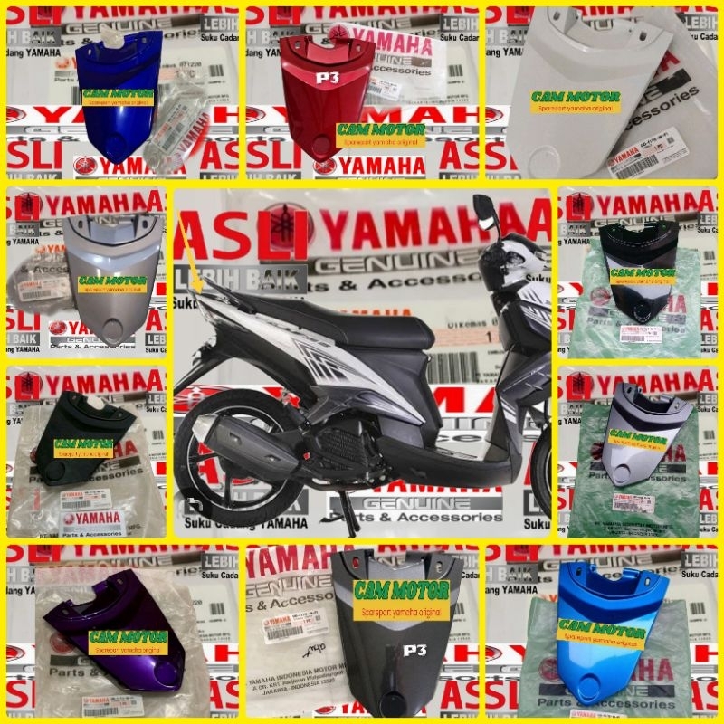 COVER TAIL SAMBUNGAN BODY PEAT BODY  XEON KARBU XEON RC XEON GT 125 ORIGINAL
