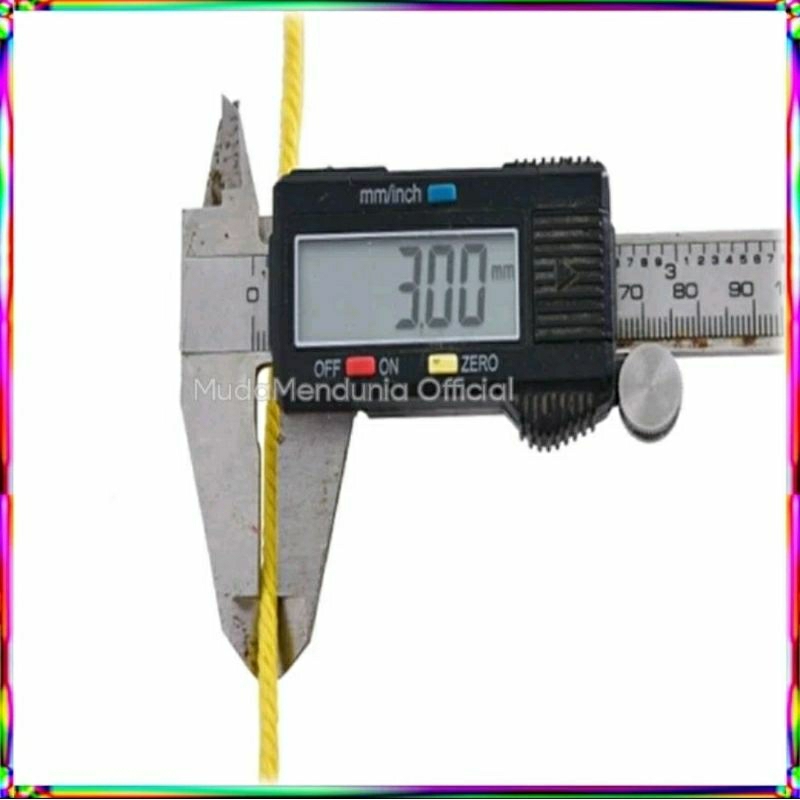 Tali Tambang 3mm / Permeter / Tambang IkatTambang Berdiameter 3mm