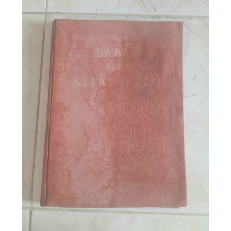 Babad Saka Kitab Sutji Pradjandjian Anjar