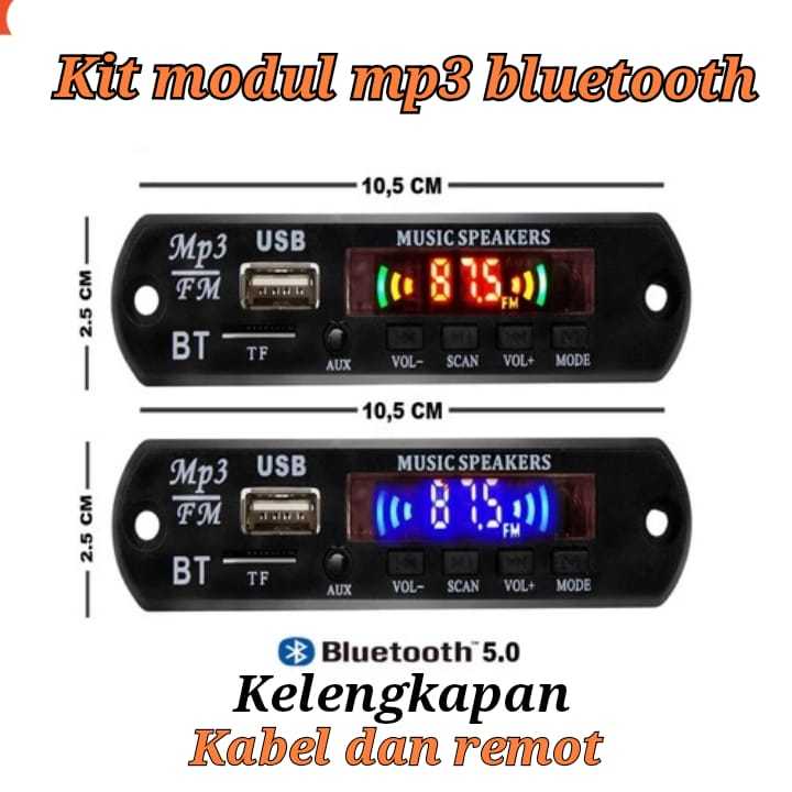 kit modul mp3 bluetooth vire