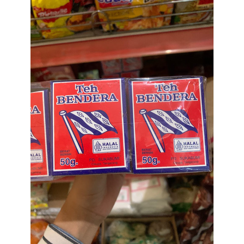 

teh cap bendera 50 gr