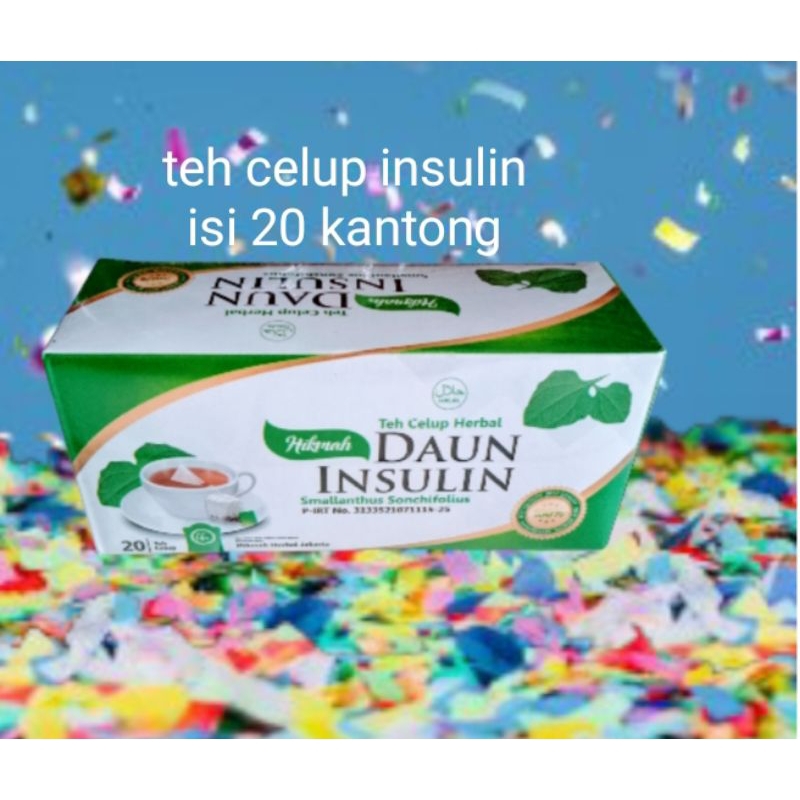 

Teh celup insulin isi 20 kantong celup