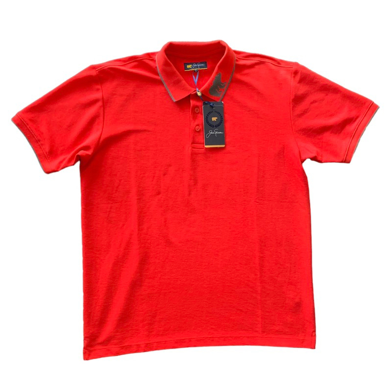 Kaos Polo Jack Nicklaus Original / Size L / Lengan Pendek - Panjang