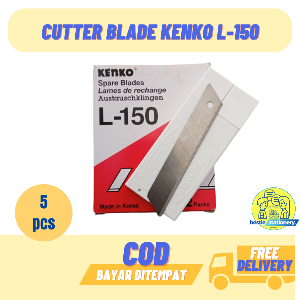 

JUAL SATUAN CUTTER BLADE / ISI KATER KENKO L-150 MURAH