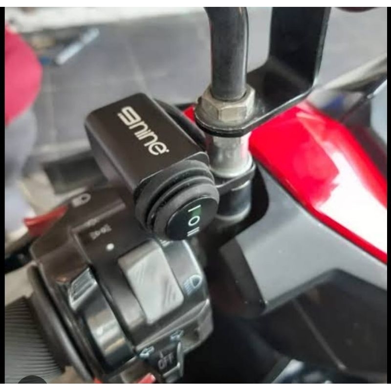 Saklar Domino 3 Tombol Kotak On-off Spion Kiri.