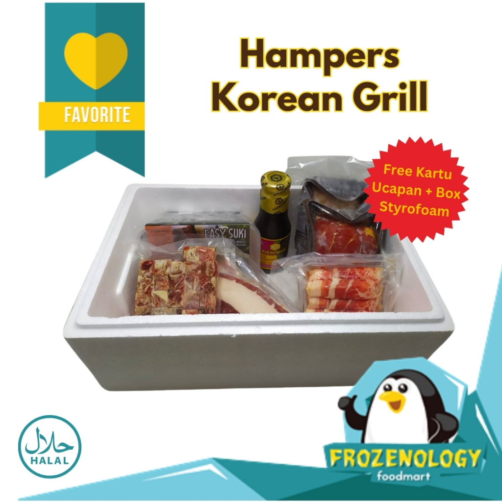 

Hampers Chinese New Year |Korean Grill Lunar Hampers Frozenology Imlek