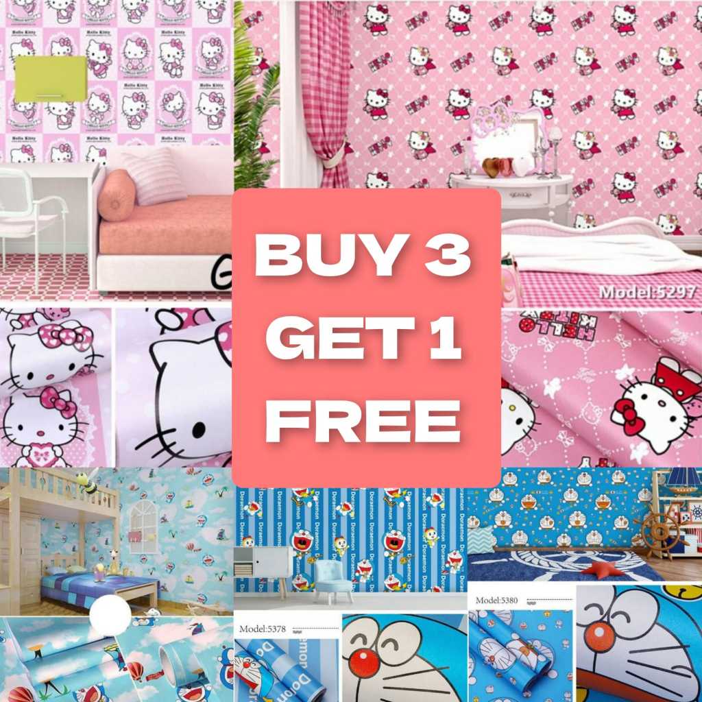Wallpaper Stiker Dinding Dekorasi Kamar Anak Playground