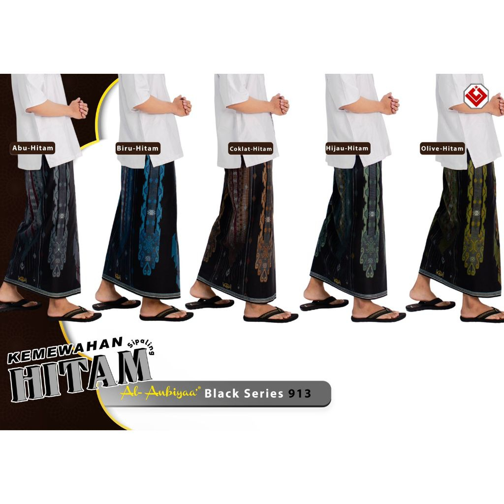 Sarung Palekat Al Anbiyaa Black Series 913 Dos