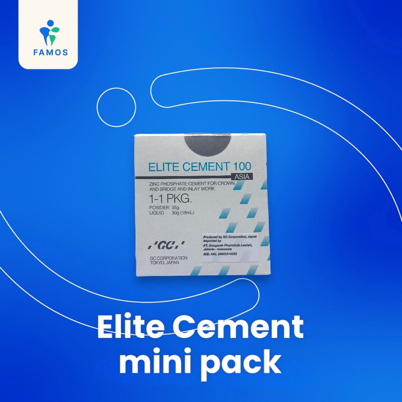 Elite cement mini pack / Zinc phospate semen / GC