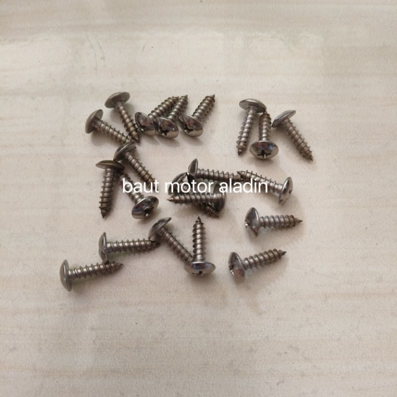 Baut Ulir Stainless 4x16 Skrup TS Stainless 8x5/8
