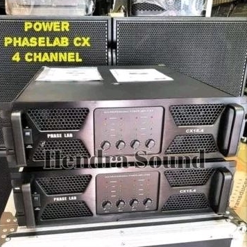 Power Amplifier 4ch 4 channel Phaselab CX15.4 CX 15.4 Original
