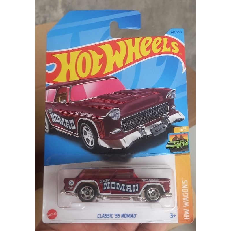 hotwheels CLASSIC 55 NOMAD merah HW WAGONS classic car