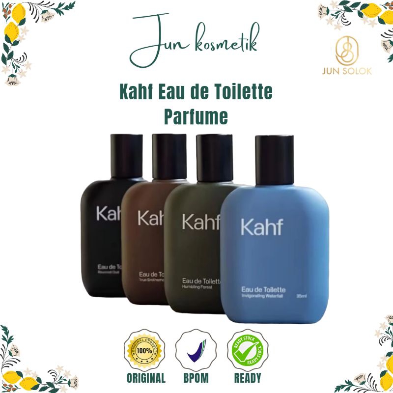 JUNKOSMETIK - 100 % ORIGINAL[ KAHF ] Kahf Eau De Toilette | Parfum pria 35ml