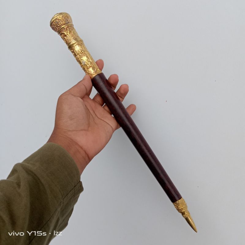 Tongkat komando TNI AL (angkatan laut) variasi assesoris Kuningan