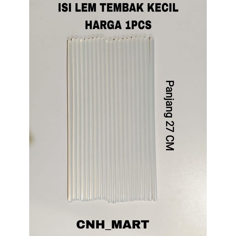 

(10 PCS) Isi Lem Tembak Panjang 27CM / Buat Mesin Lem Tembak Kecil / Harga 10 PCS Ya