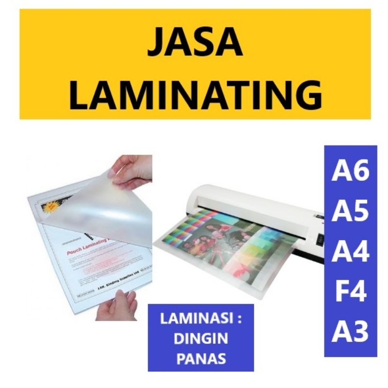 

Jasa Laminasi Laminating Dingin Panas
