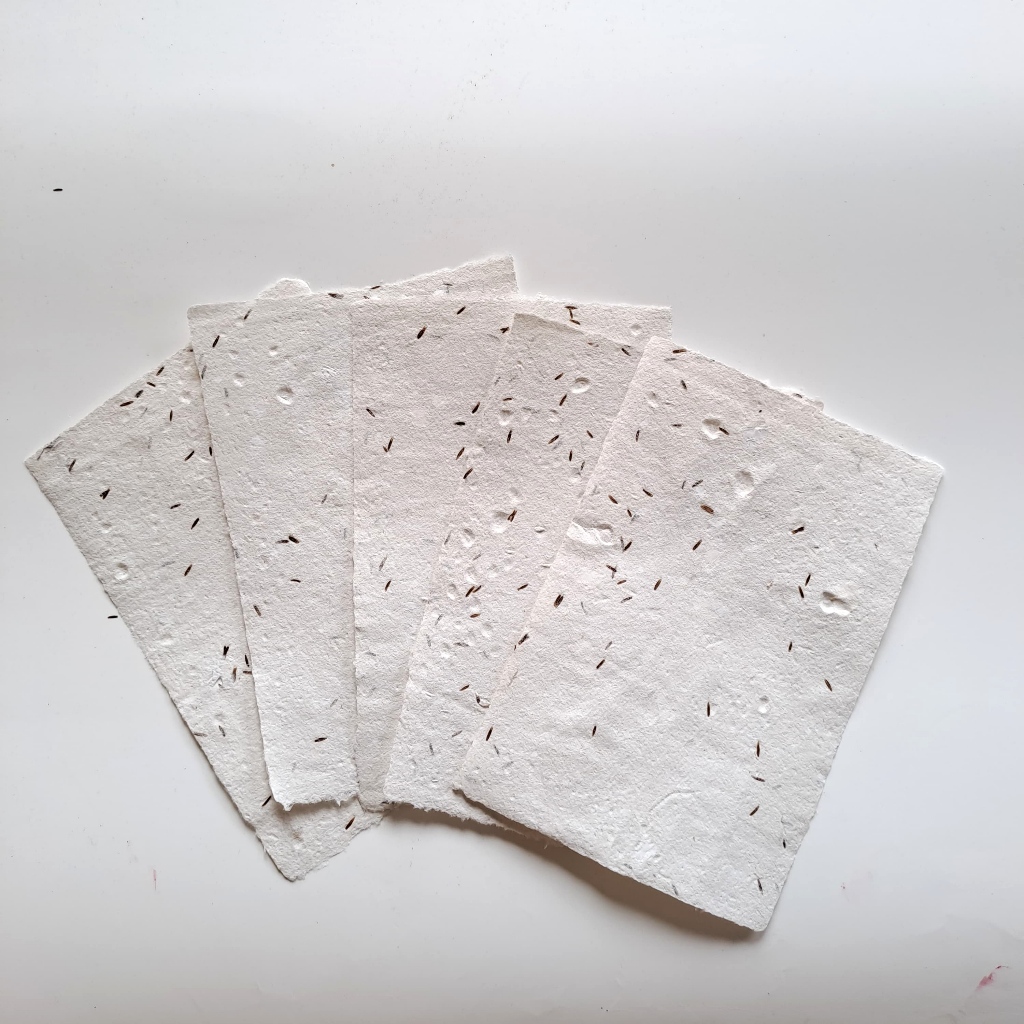 

Kertas Daur Ulang | Broken White Bintik | Handmade Paper