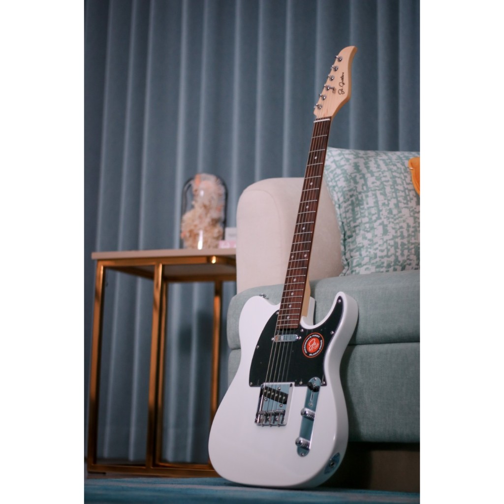 JS Guitars TL-2 NOVA Telecaster - White