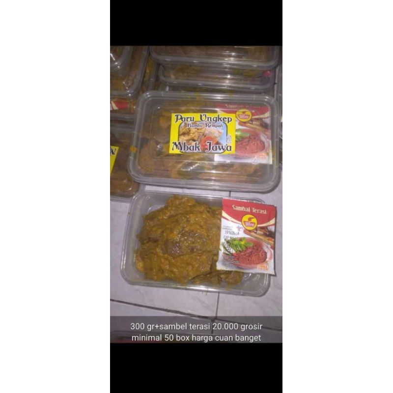 

paru ungkep marinasi