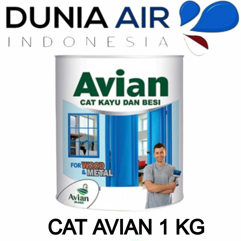 CAT KAYU BESI AVIAN 1KG