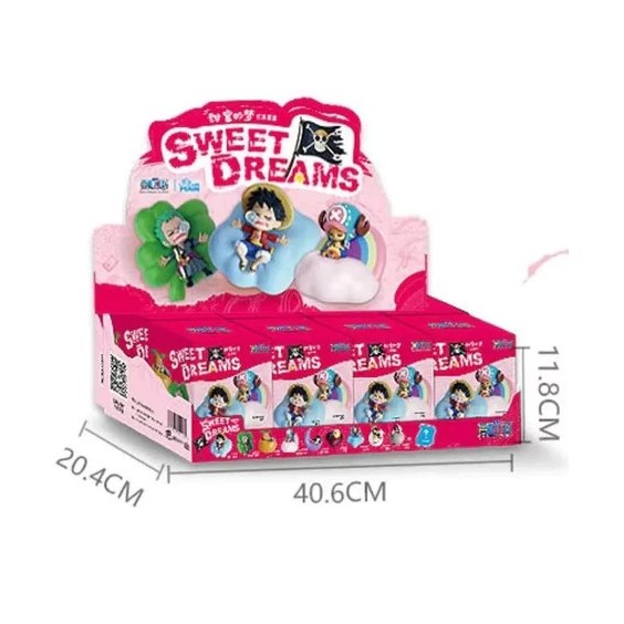 Blindbox One Piece Sweet Dreams With Lamp Led Pajangan lampu figure