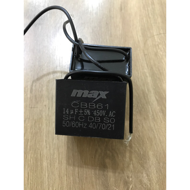 Kapasitor Elco 14 uf 450v Kotak