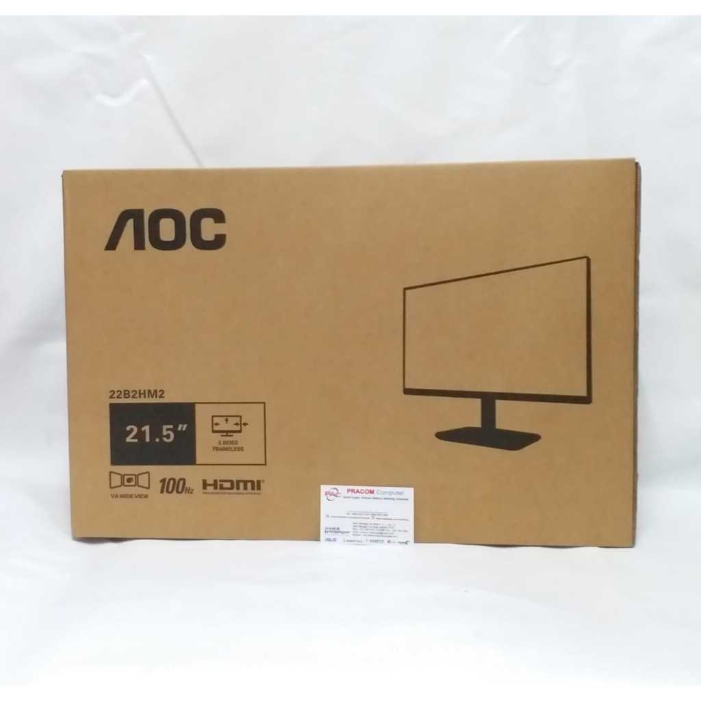MONITOR LED AOC 22''B2HM2 VGA HDMI - MONITOR LED AOC 22B2HM2