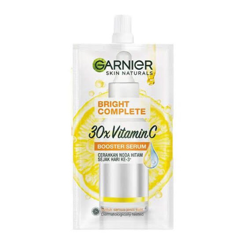 Garnier Bright Complete Vitamin C Booster Serum Sachet 7.5ML