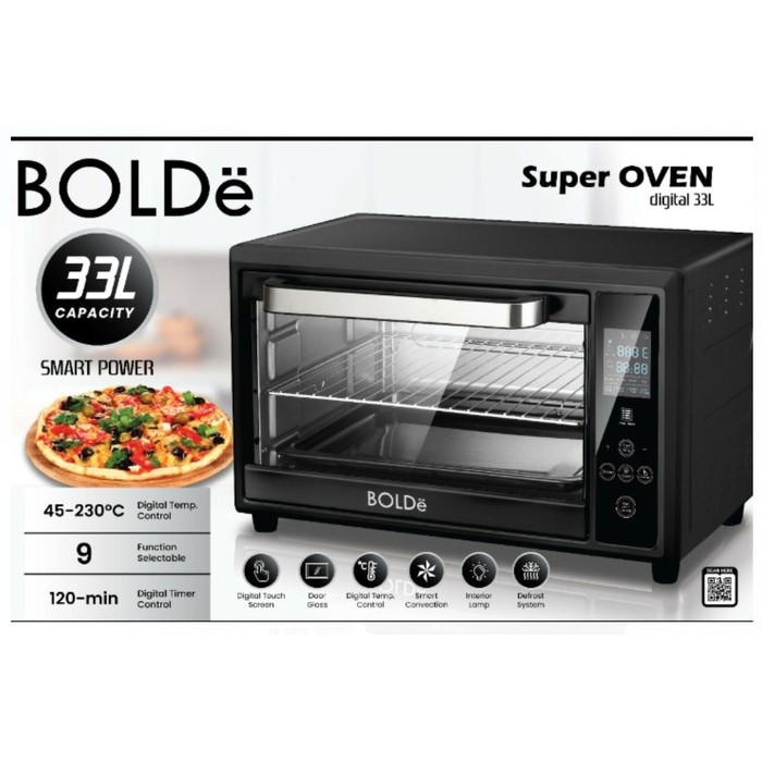 Oven Listrik Bolde Super Oven Digital 33 Liter