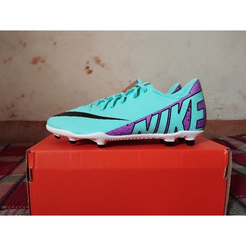 sepatu bola anak original vapor 15 club FG/MG kids