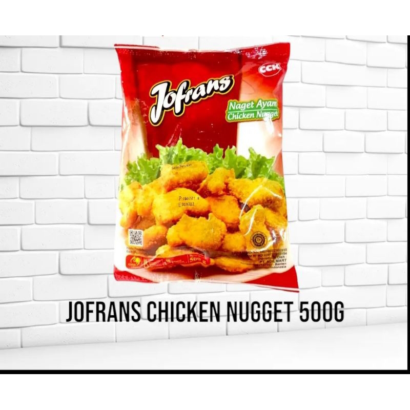 

jofrans chicken nugget 500gr