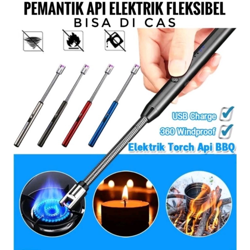 PEMANTIK API ELEKTRIK FLEKSIBEL BISA DI CAS / KOREK API UNIK ELEKTRIK FLEKSIBEL