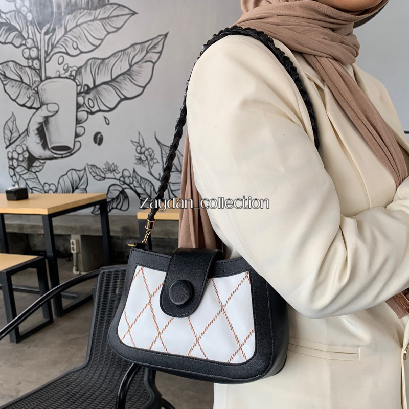 TAS SELEMPANG ELDORA | TAS WANITA IMPORT | TAS KOREA