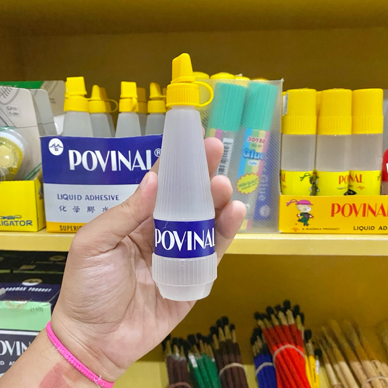 

(PCS) LEM CAIR POVINAL 112 70ML LIQUID GLUE LEM KERTAS