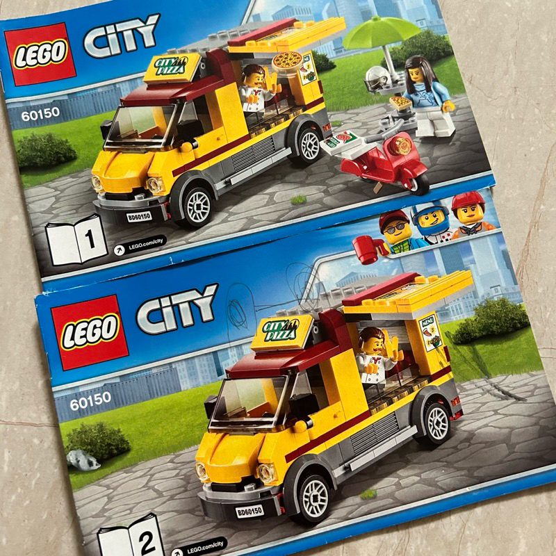 Lego original Pizza Van