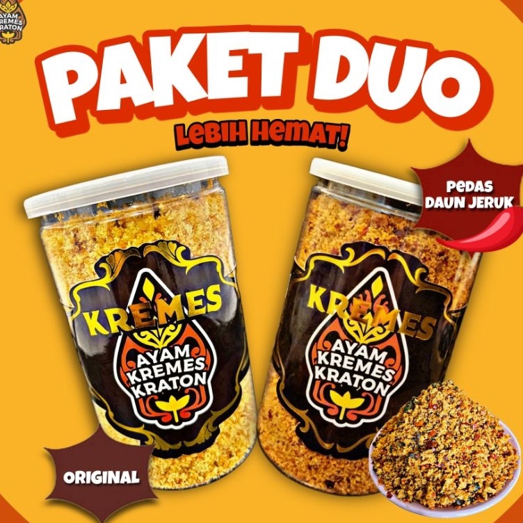 

Dipesan ya PAKET DUOKREMES PEDAS DAUN JERUK KREMES ORIGINAL