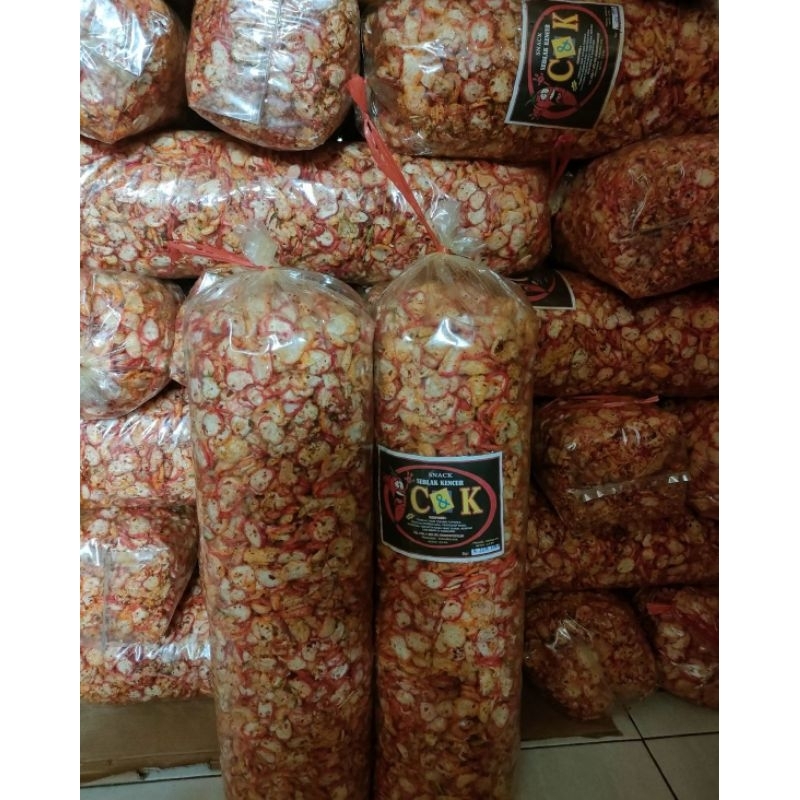 

Sebring Kerupuk Seblak Kering C&K Pedas Gurih 150gr