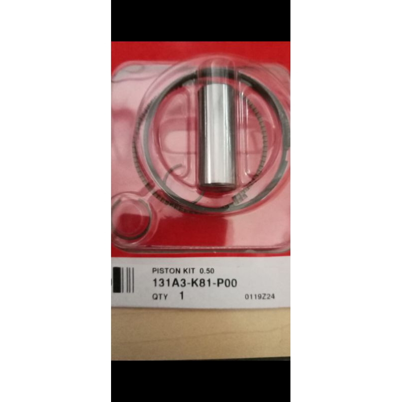 SEHER PISTON KIT K81 k44 BEAT ESP SCOOPY ESP OPERSAIZE 50 ORI AHM 131A3K81P00