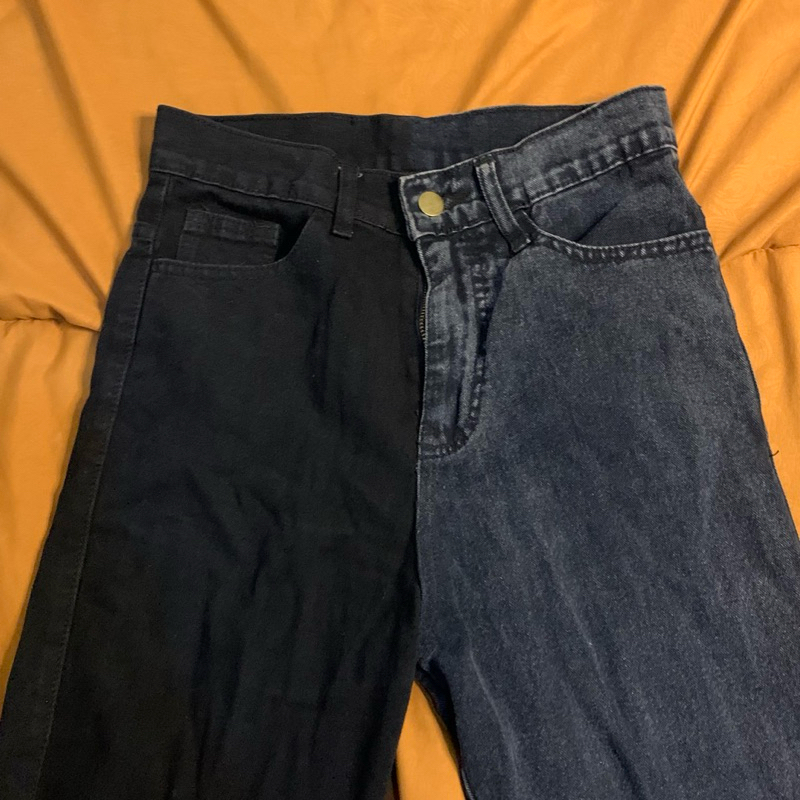 two tone jeans