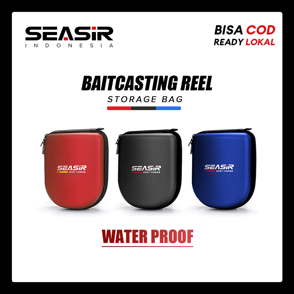 [OFFICIAL] SEASIR Eva Storeage Bag Tas Penyimpanan Gulungan Pancing Baitcasting, Tas Pelindung Gulun