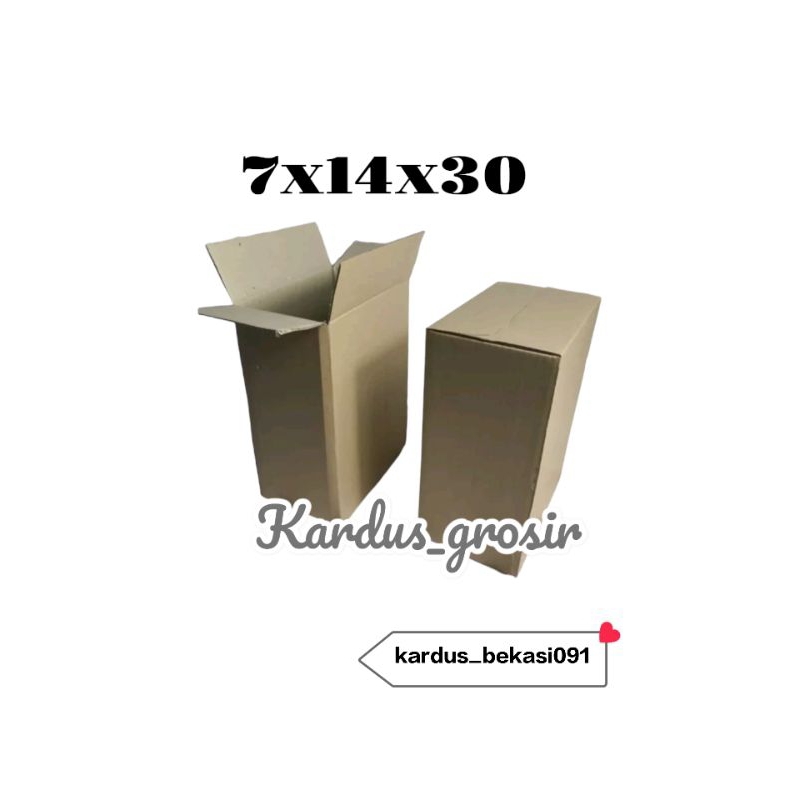 

kardus box packing 7x14x30