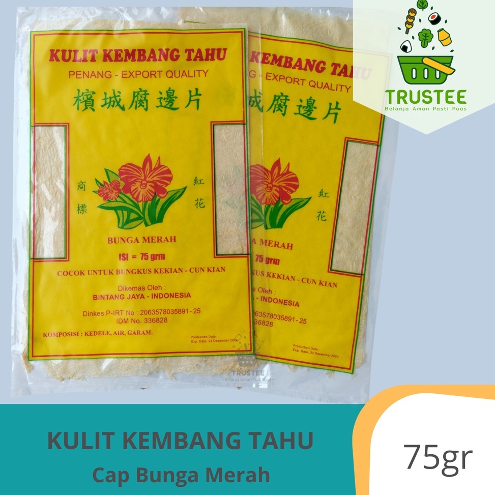 

Official Shop Kulit Kembang Tahu Cap Bunga Merah
