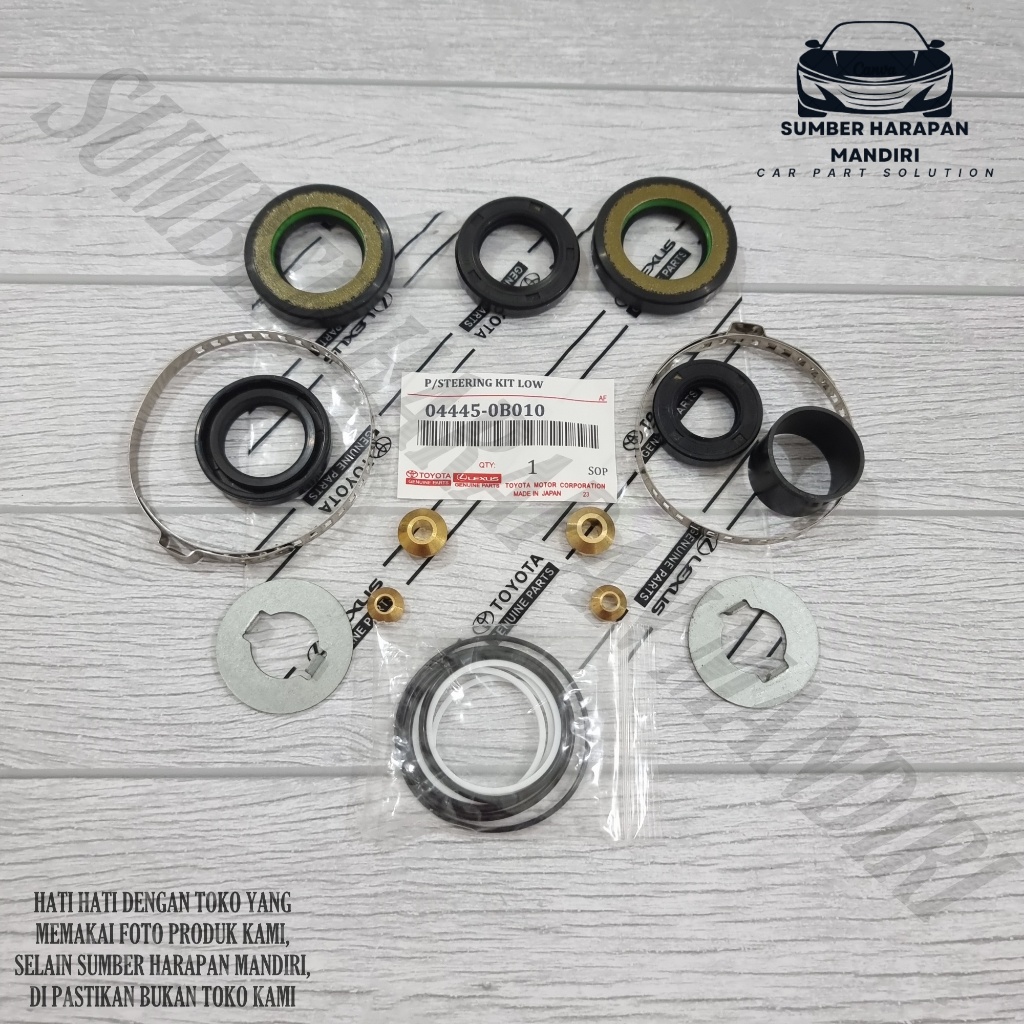 Seal Kit Power Steering Kit Bawah Kijang 7k Kapsul Kijang 7k Efi